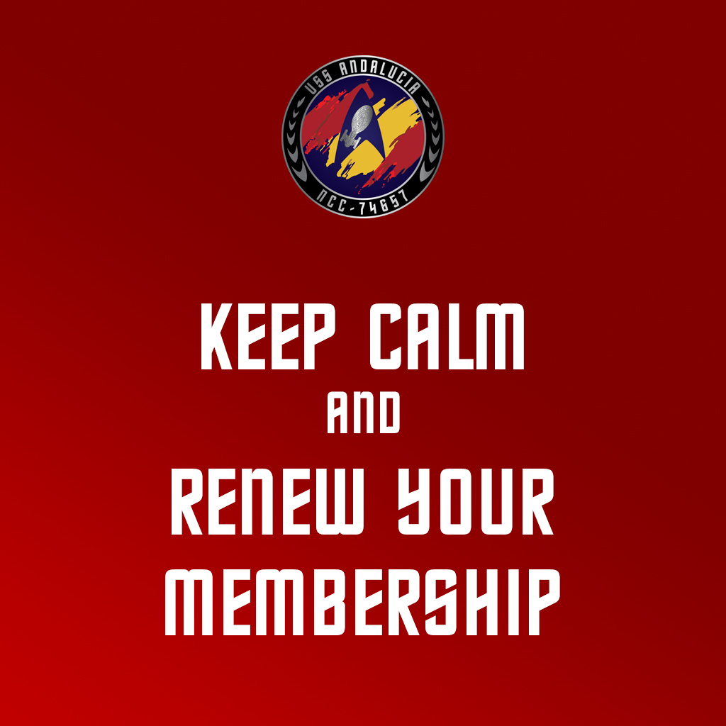 Keep calm and renew your membership